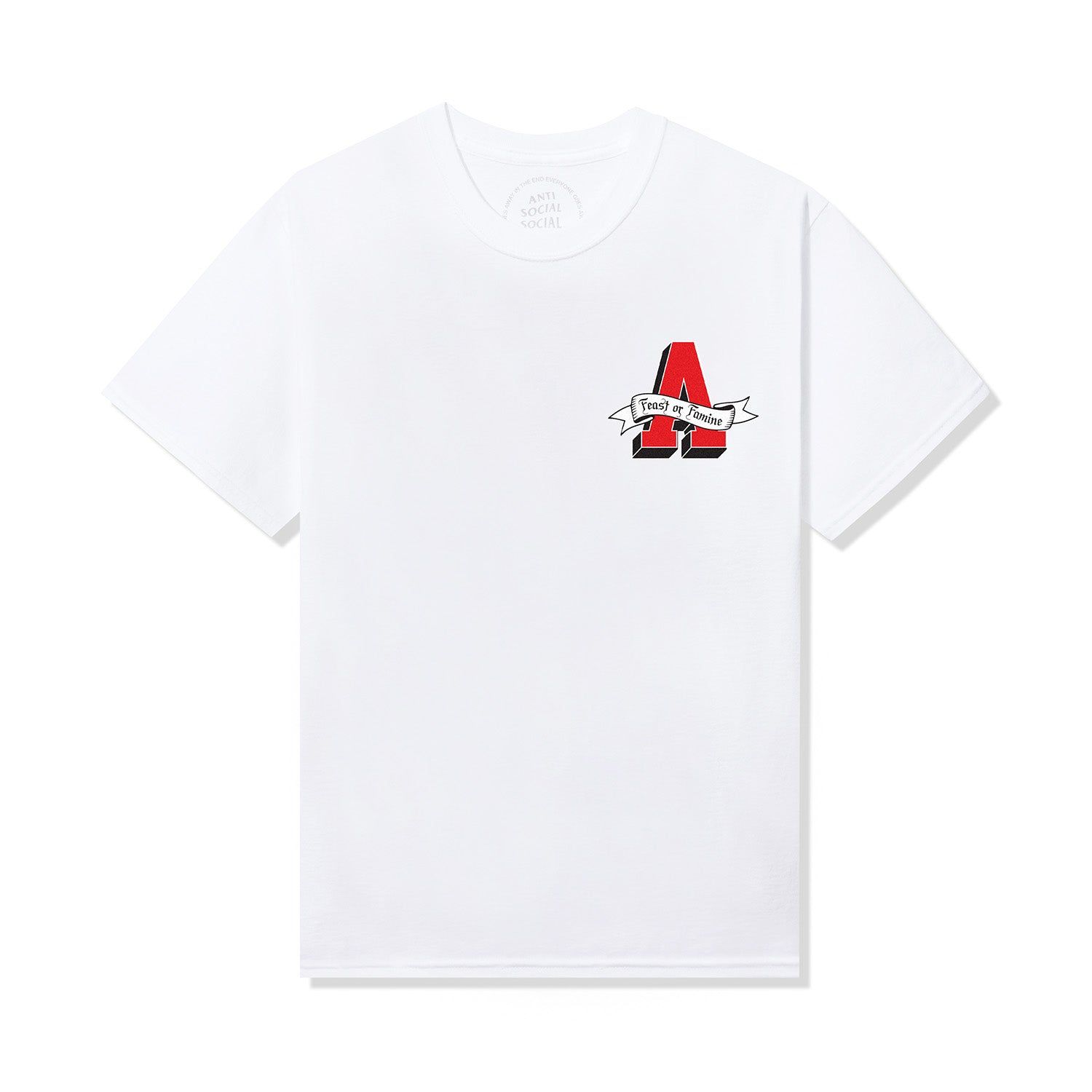 Easy A Tee - White sold by Anti Social Social Club