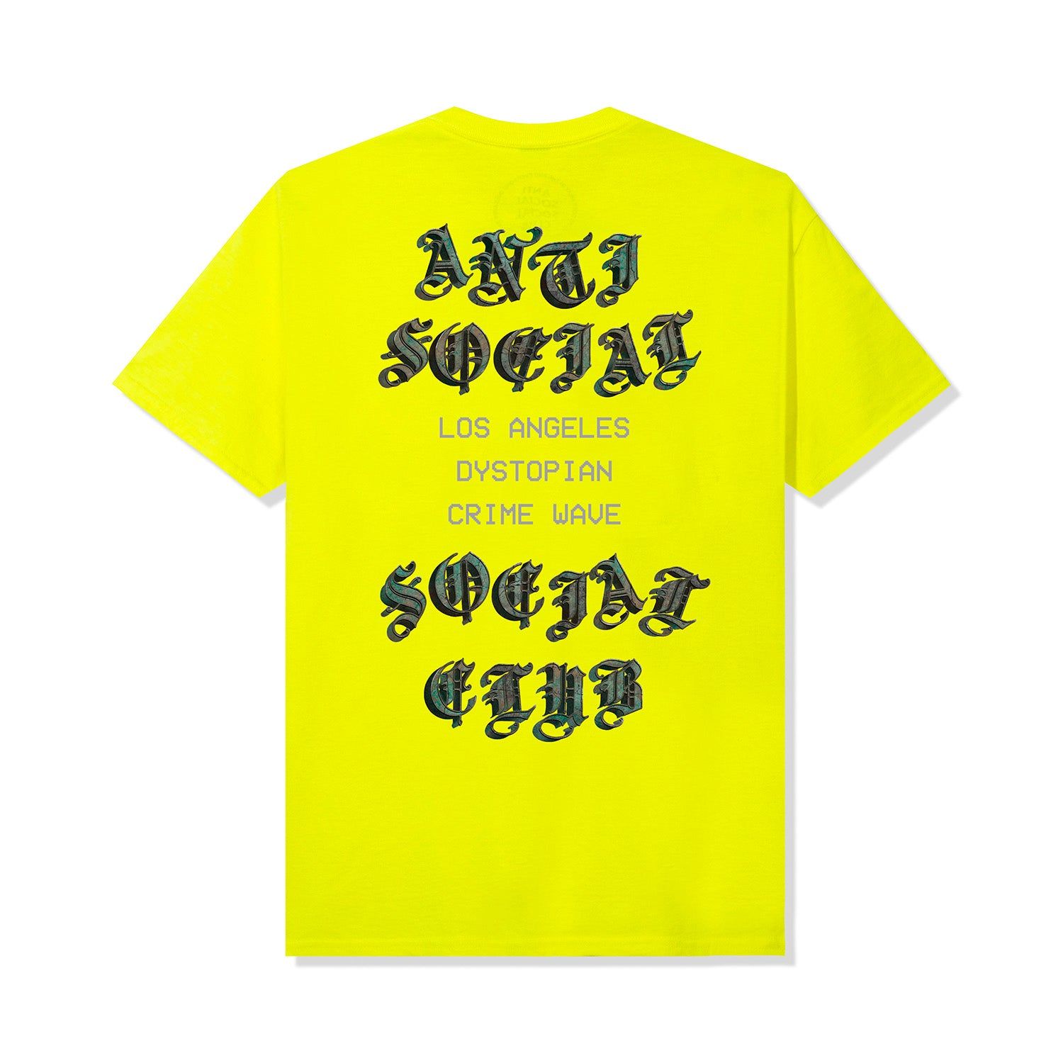 Patina Tee - Lime sold by Anti Social Social Club