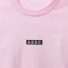 What Sup Pink Tee sold by Anti Social Social Club