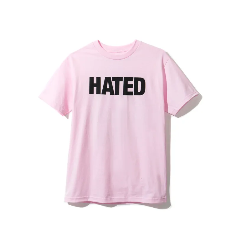 Hated Pink Tee sold by Anti Social Social Club