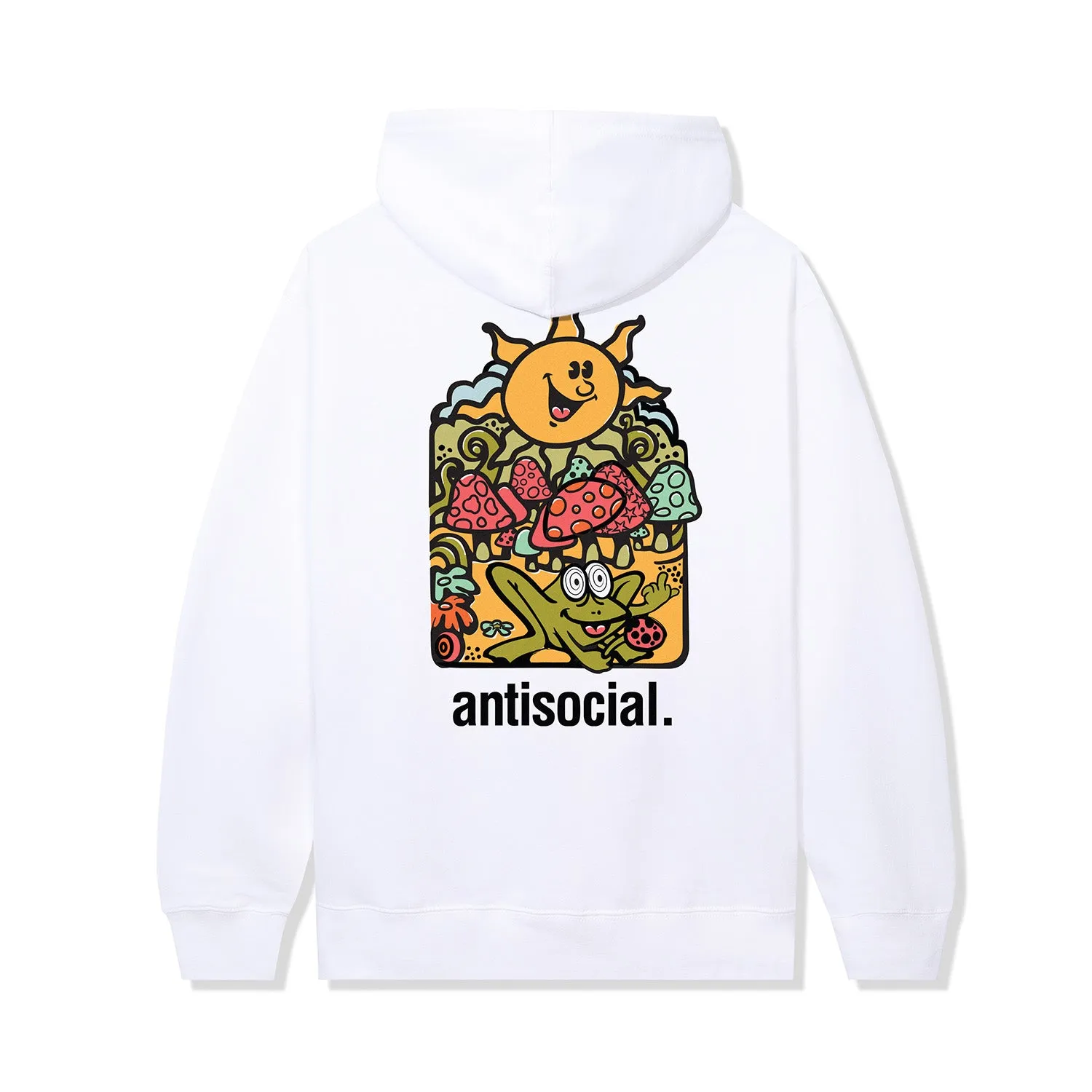 Frog Trip Hoodie - White sold by Anti Social Social Club