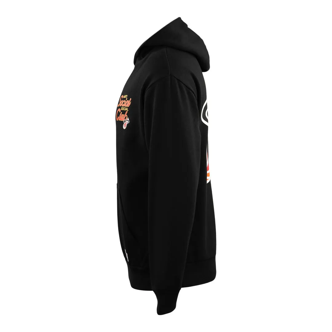 ASSC x Mitchell & Ness Miami Heat NBA Coach Script Hoodie sold by Anti Social Social Club product image thumbnail 4