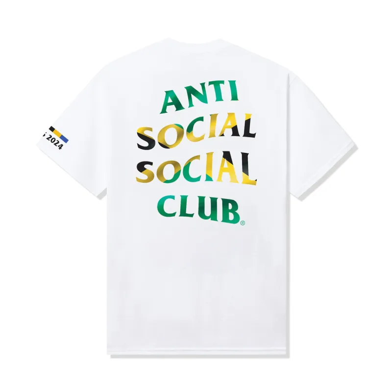 Jamaica Tee - White sold by Anti Social Social Club