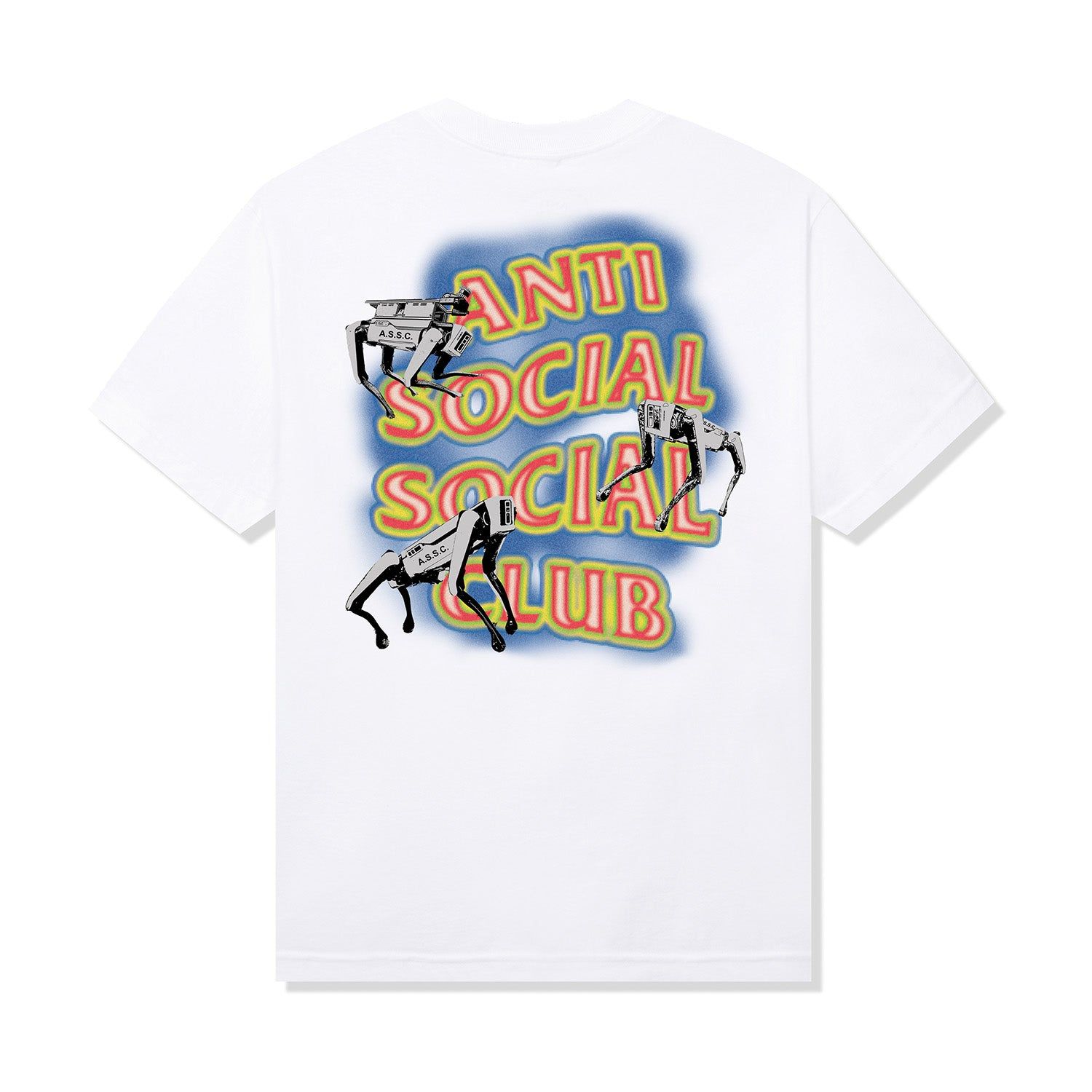 Cyber Dogs Tee - White sold by Anti Social Social Club
