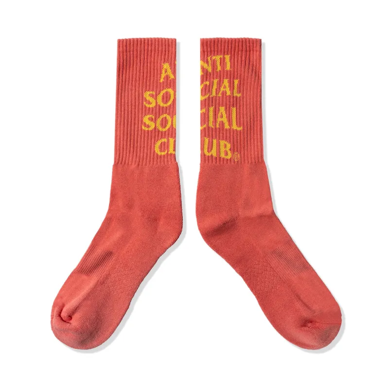 Mind Games Socks - Peach sold by Anti Social Social Club