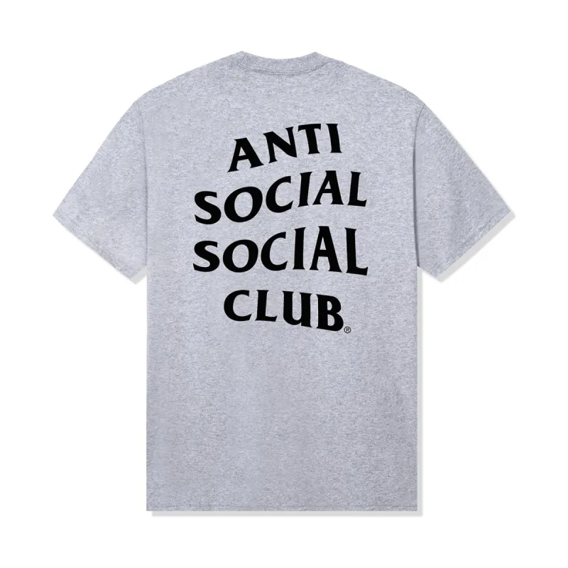 Don't Mind Me Tee - Ath Heather made by Anti Social Social Club