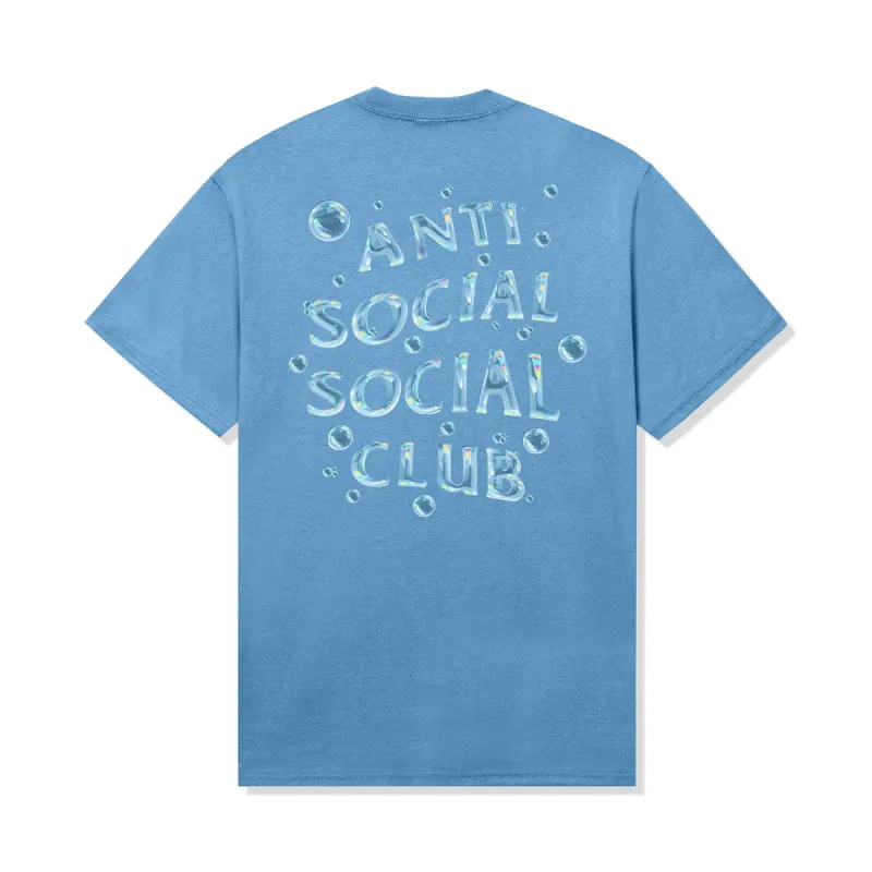 Bubble Logo Tee - Aquatic Blue made by Anti Social Social Club