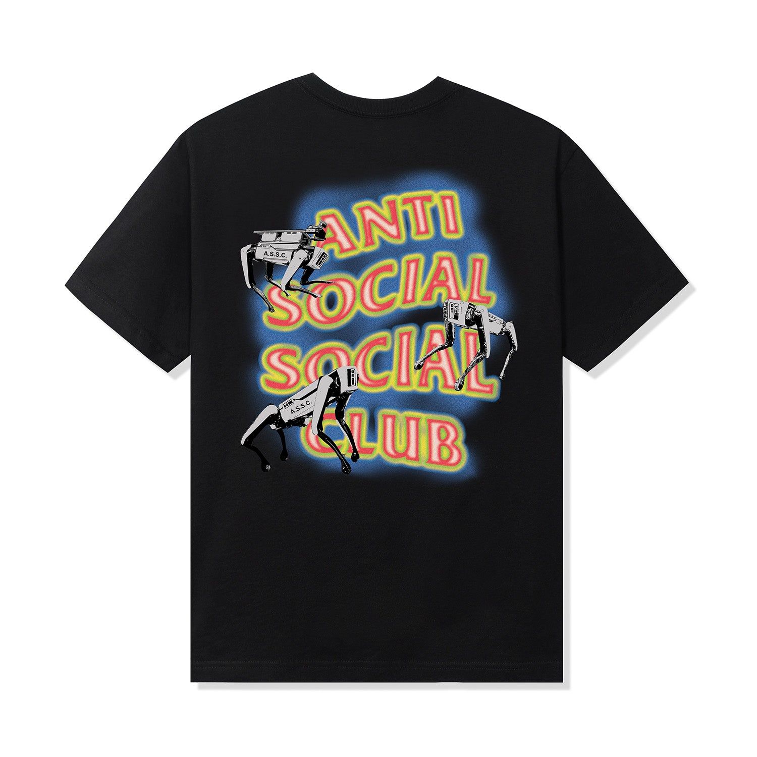 Cyber Dogs Tee - Black sold by Anti Social Social Club