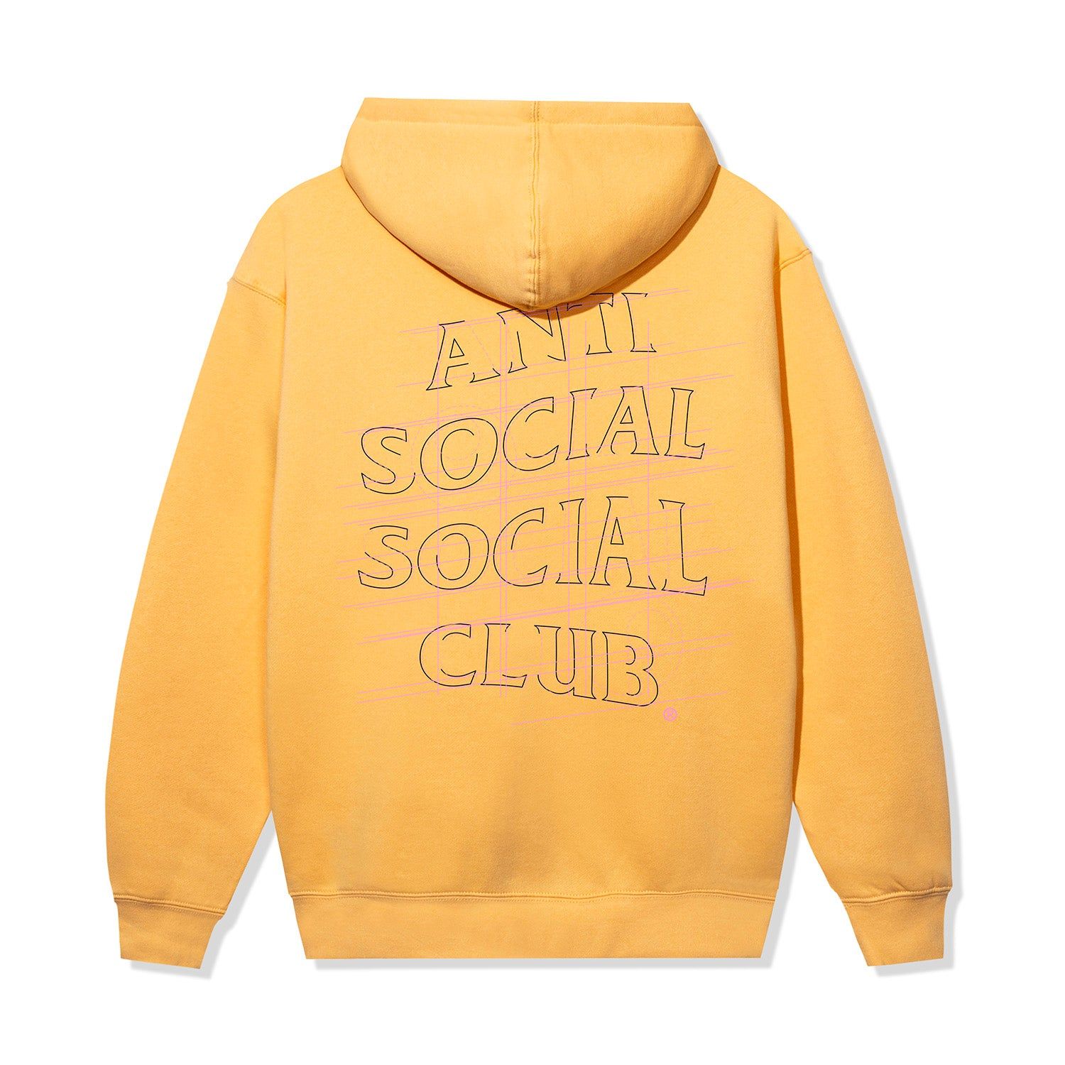 Remain A Mystery Hoodie - Peach sold by Anti Social Social Club