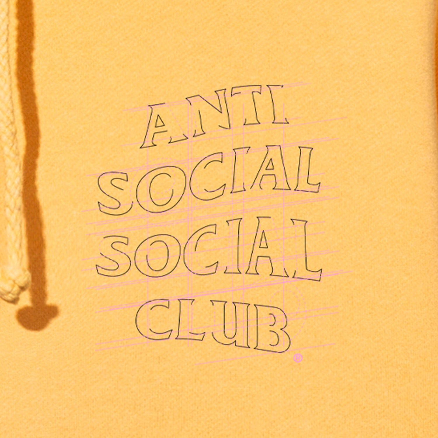 Remain A Mystery Hoodie - Peach sold by Anti Social Social Club product image thumbnail 3