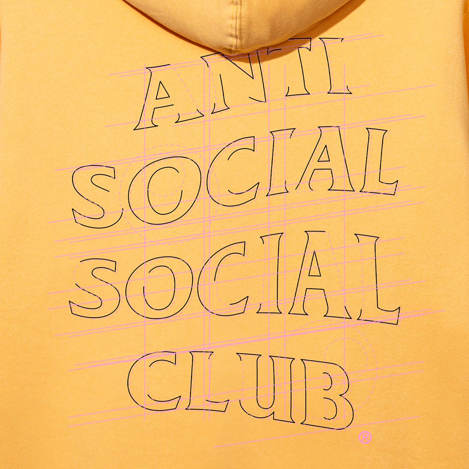 Remain A Mystery Hoodie - Peach sold by Anti Social Social Club product image thumbnail 4