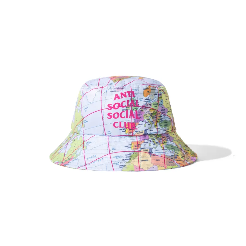Current Location Bucket Cap made by Anti Social Social Club