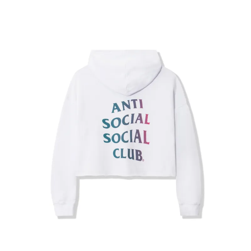 ABG White Crop Top made by Anti Social Social Club