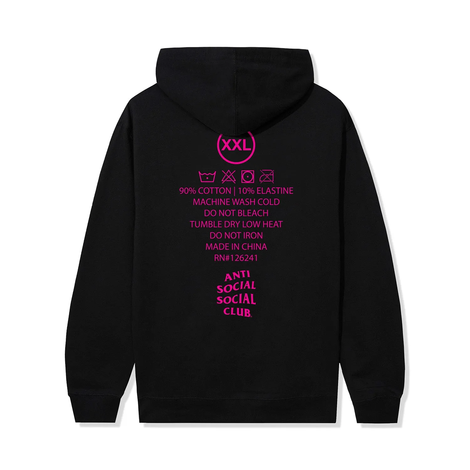 Low Heat Hoodie - Black sold by Anti Social Social Club product image thumbnail 2