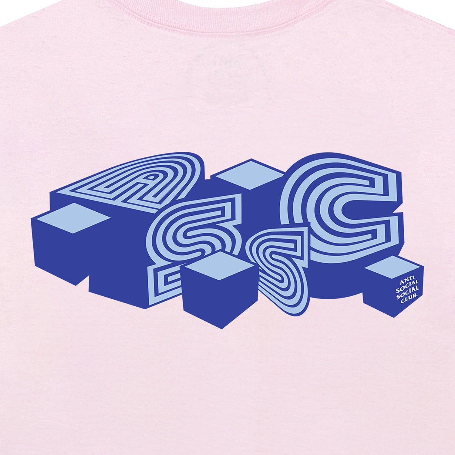 Uncertainty Tee - Pale Pink sold by Anti Social Social Club product image thumbnail 3