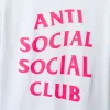 SMS White Tee sold by Anti Social Social Club