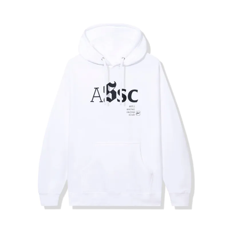 Type A White Hoodie sold by Anti Social Social Club