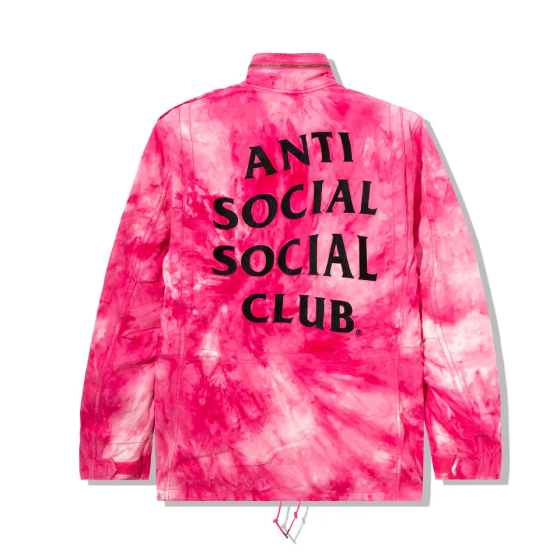 Alpha Industries x ASSC M-65 Tie Dye Pink Jacket sold by Anti Social Social Club