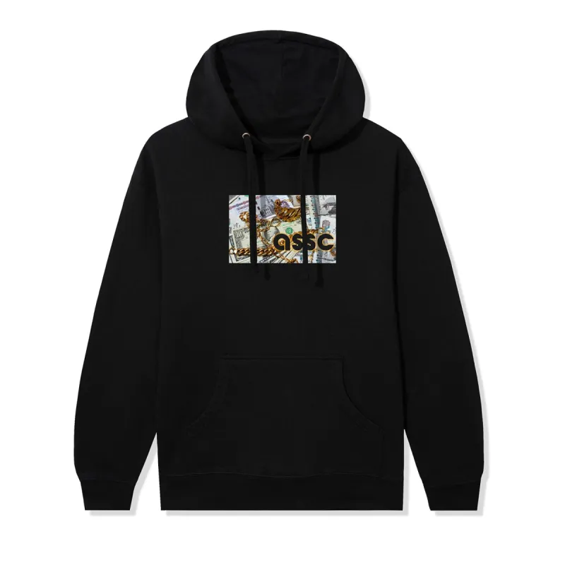 Nonchalant Hoodie - Black sold by Anti Social Social Club