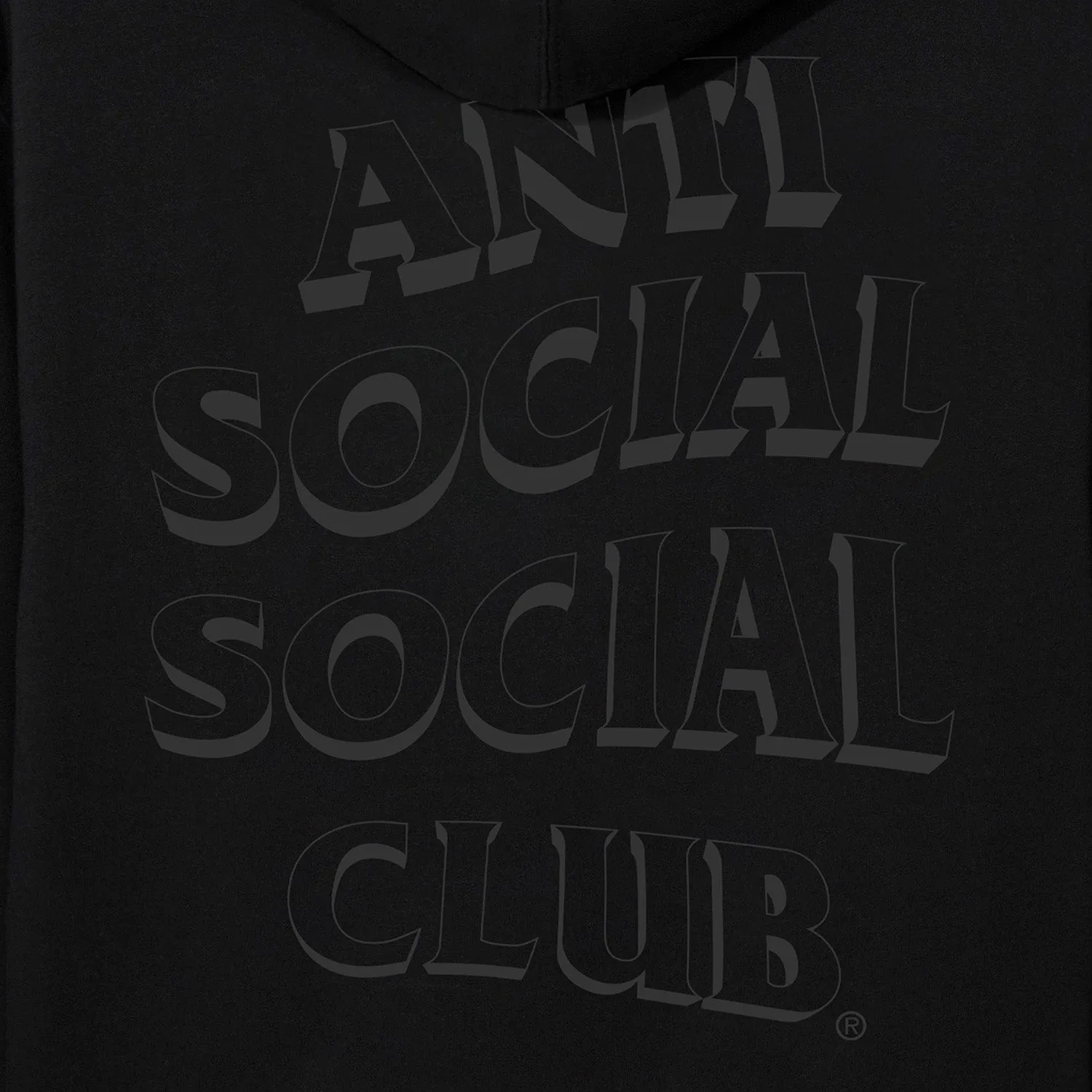 Nonchalant Hoodie - Black sold by Anti Social Social Club product image thumbnail 4