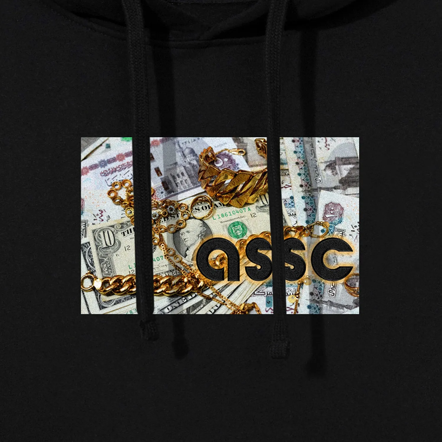 Nonchalant Hoodie - Black sold by Anti Social Social Club product image thumbnail 3