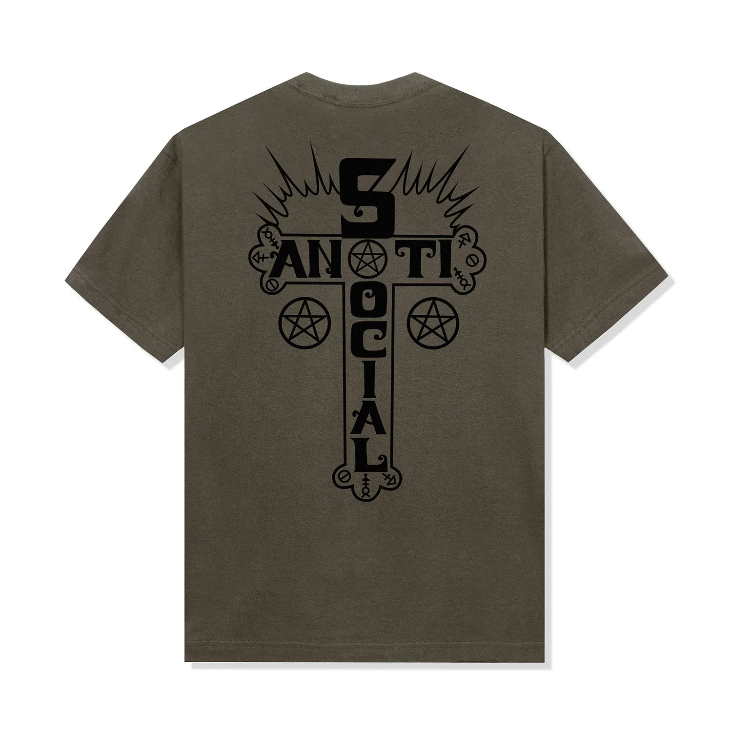 Inferno Tee - Dusty Brown sold by Anti Social Social Club