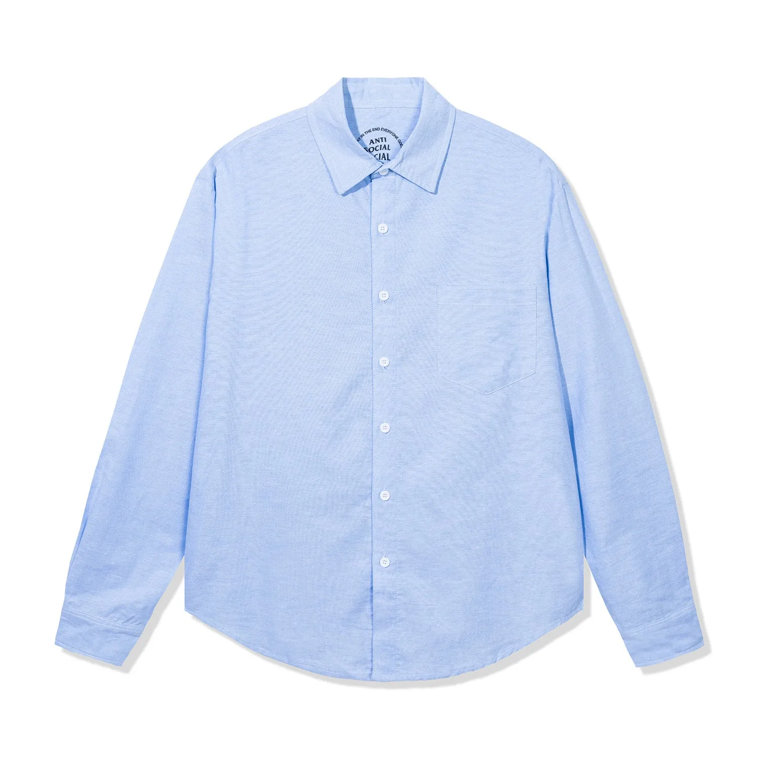 Love & War Oxford Shirt - Light Blue sold by Anti Social Social Club product image thumbnail 2