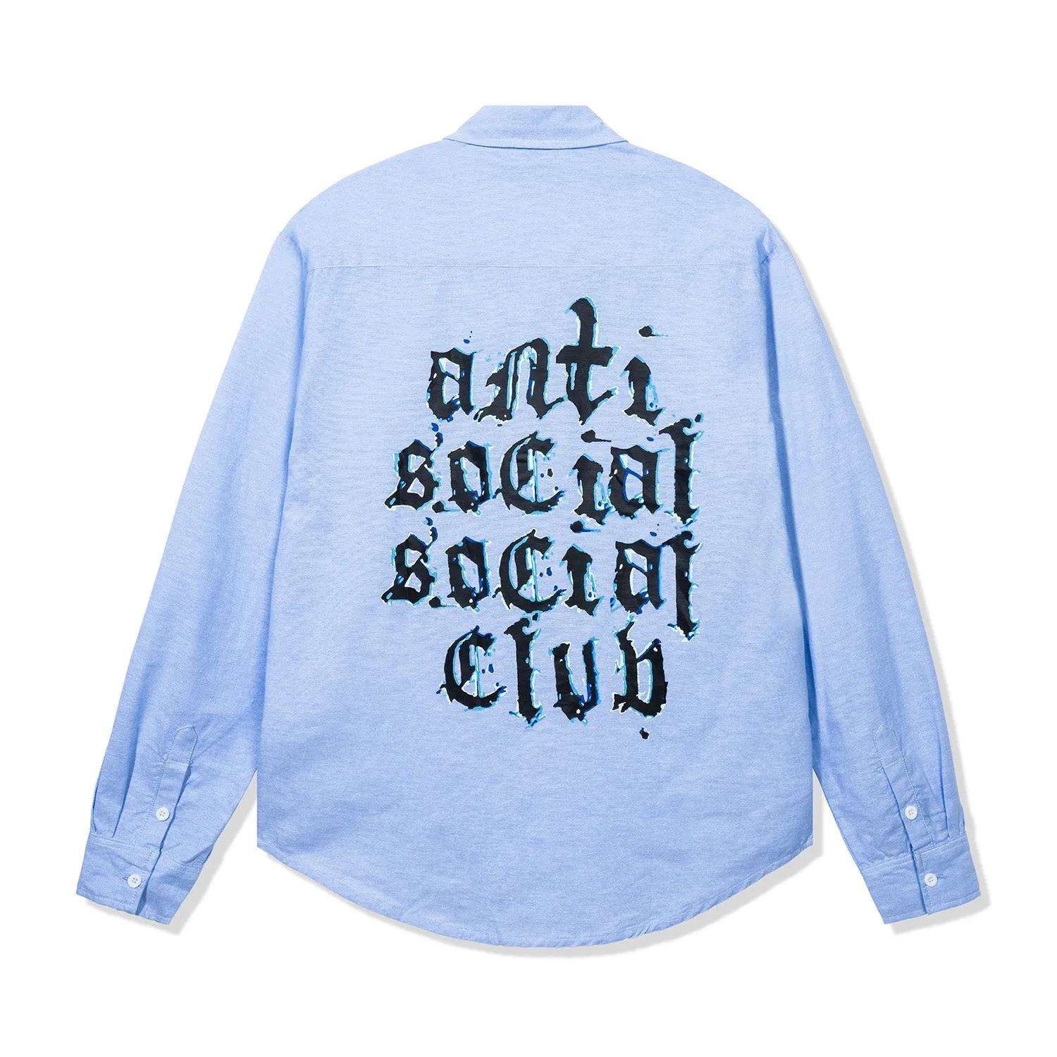 Love & War Oxford Shirt - Light Blue sold by Anti Social Social Club