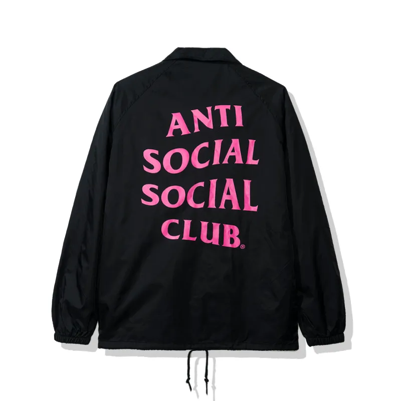 Forever Hated Black Coach Jacket sold by Anti Social Social Club