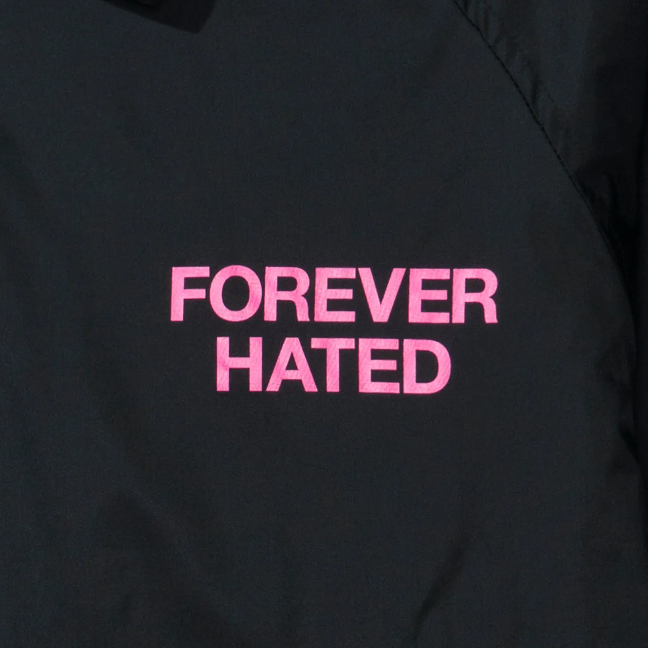 Forever Hated Black Coach Jacket sold by Anti Social Social Club product image thumbnail 3
