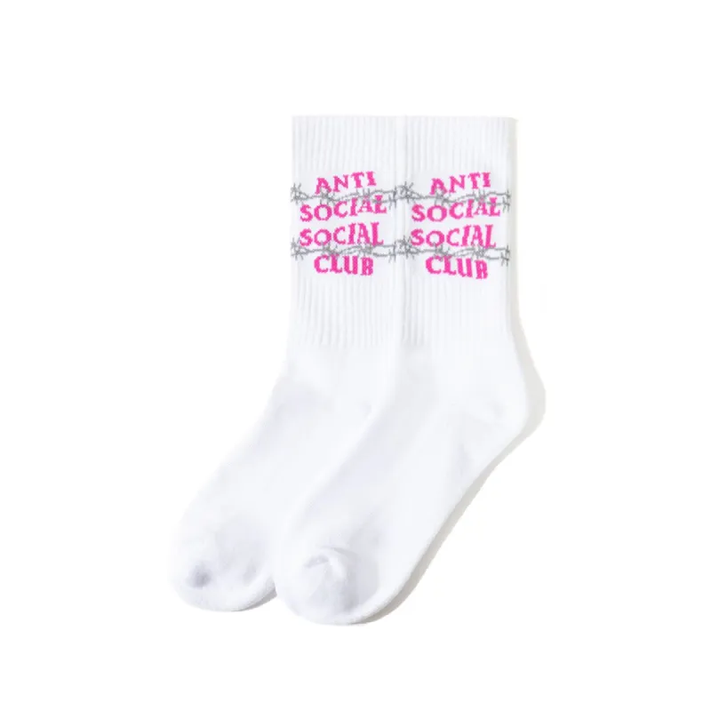 Barbara White Socks sold by Anti Social Social Club
