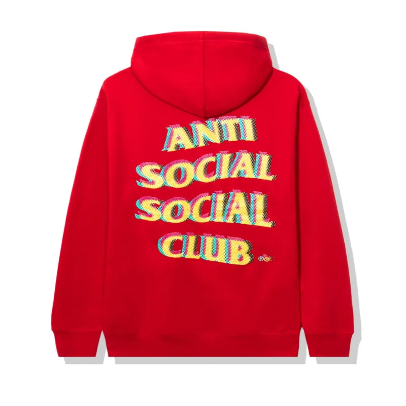 Stir Crazy Red Hoodie sold by Anti Social Social Club