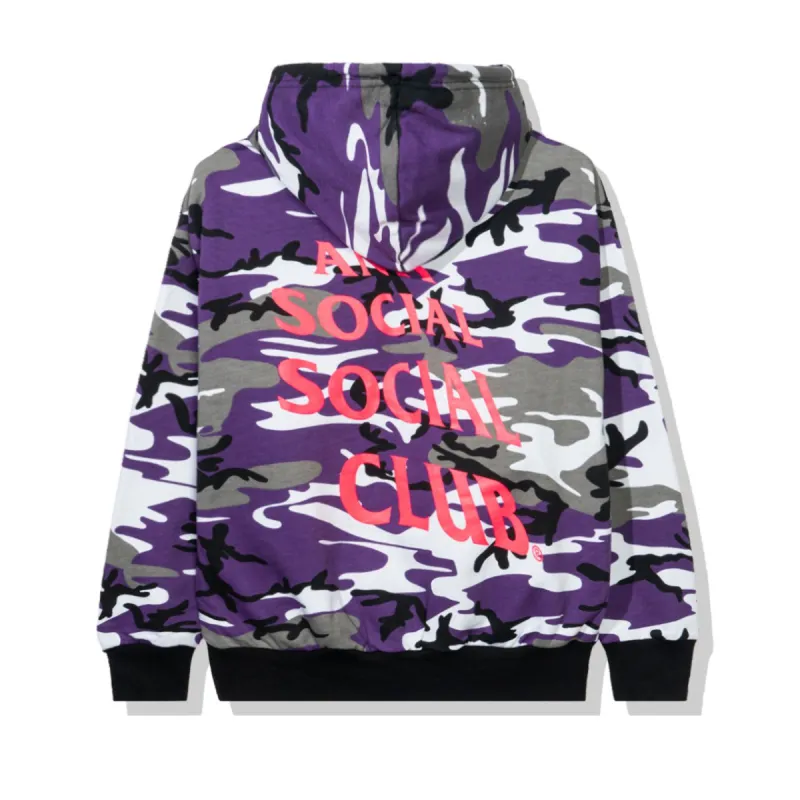 True Colors Purple Camo Hoodie sold by Anti Social Social Club