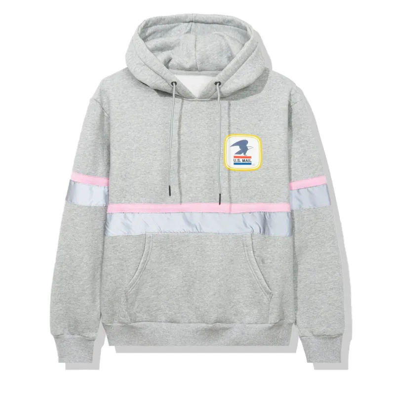 ASSC X USPS Work Grey Hoodie sold by Anti Social Social Club