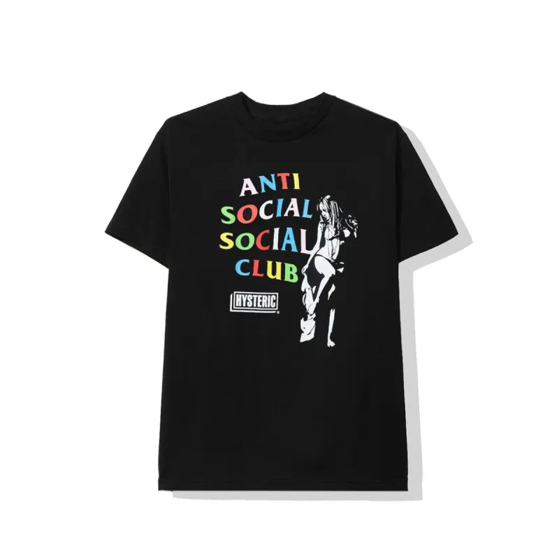 Hysteric Glamour | ASSC Black Tee made by Anti Social Social Club