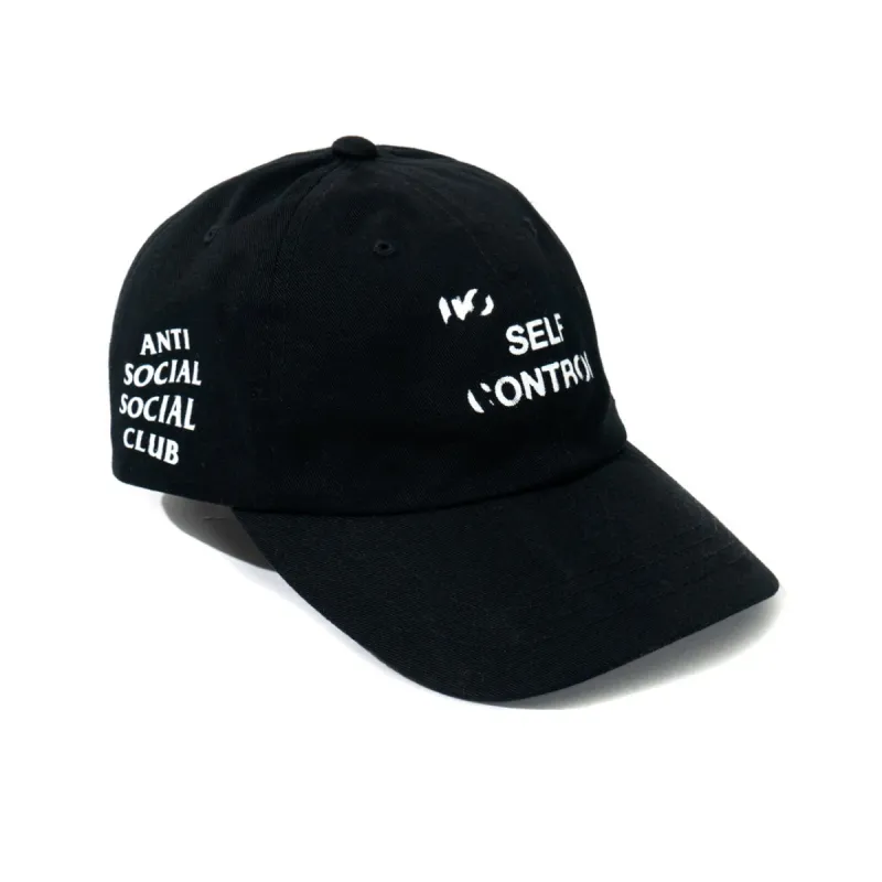 Spiral Black Cap sold by Anti Social Social Club