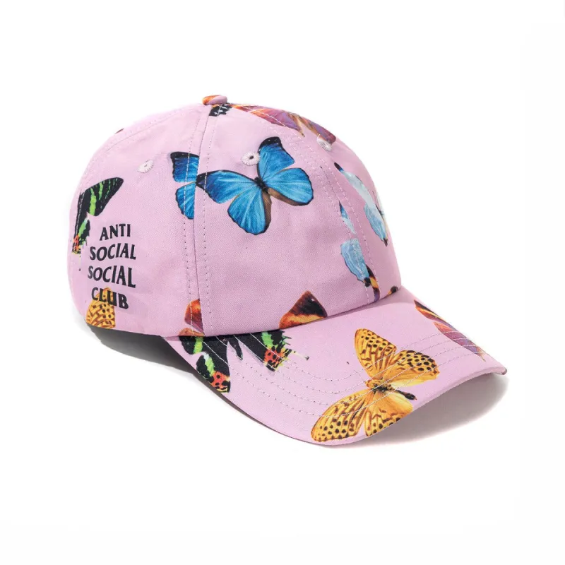 Ashton Pink Cap sold by Anti Social Social Club