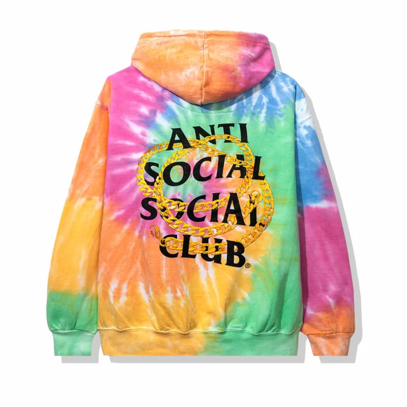 Good Rainbow Tie Dye Hoodie sold by Anti Social Social Club