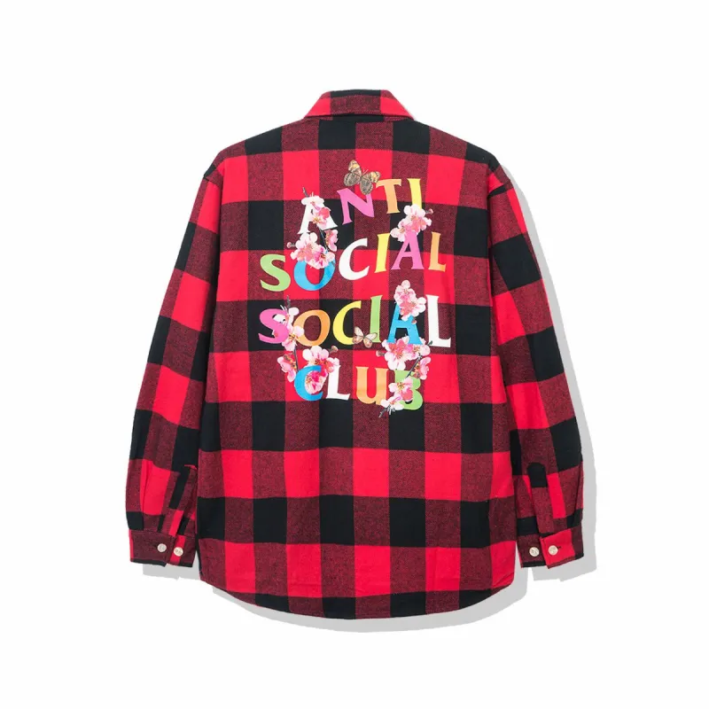 Frantic - Red Flannel sold by Anti Social Social Club