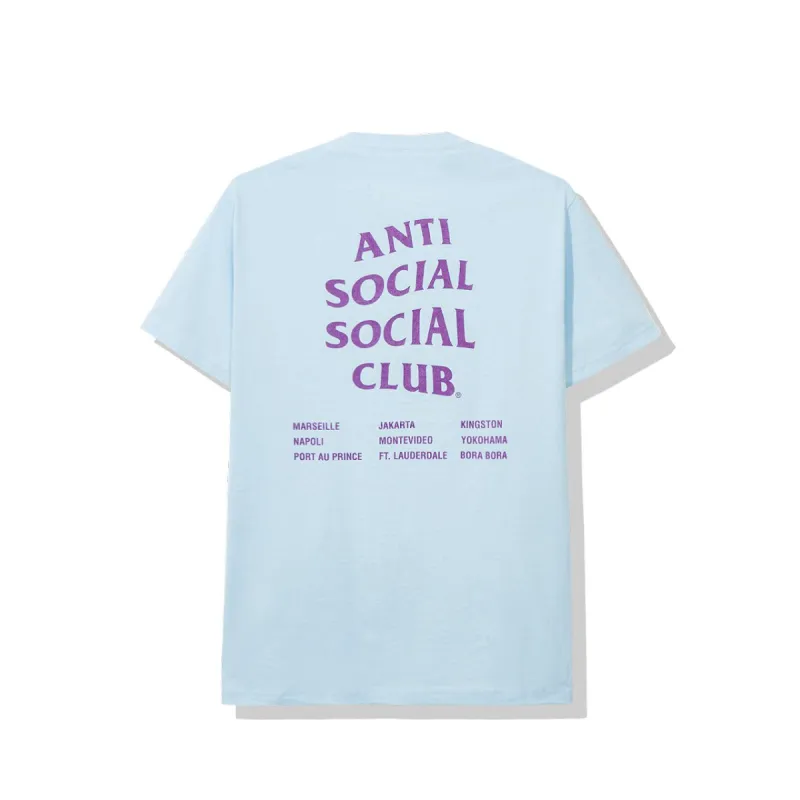 Club Med Blue Tee sold by Anti Social Social Club