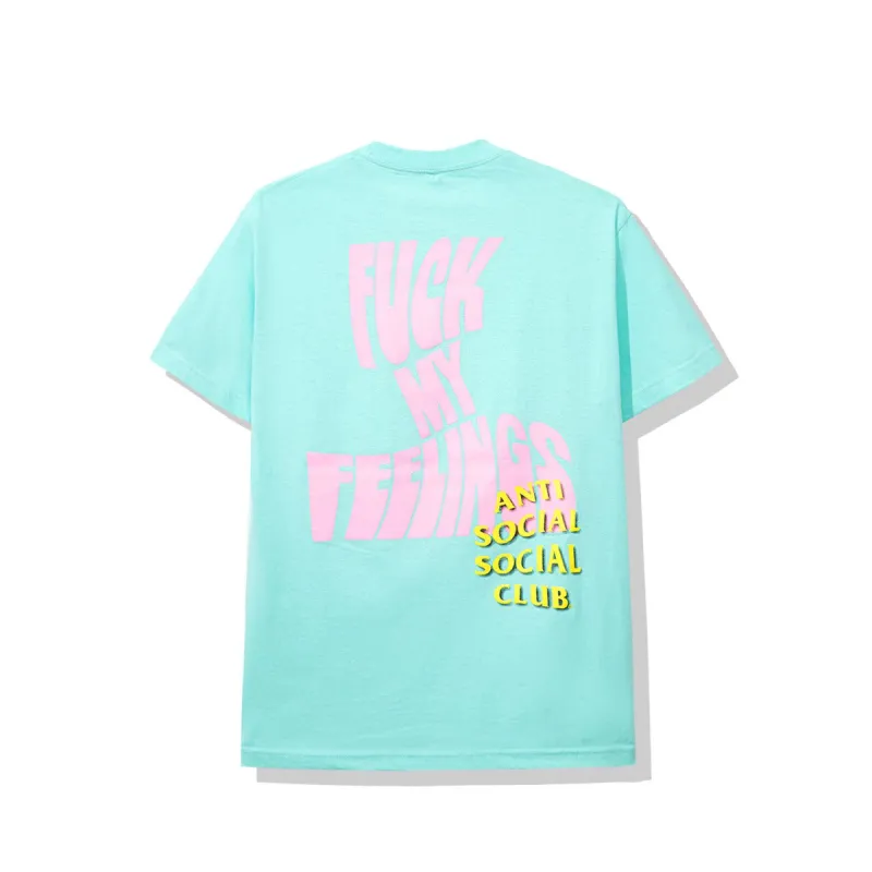 Chatsworth Aqua Tee made by Anti Social Social Club