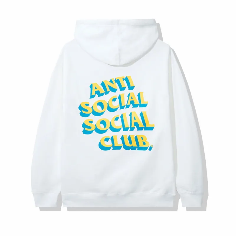 Popcorn White Hoodie sold by Anti Social Social Club