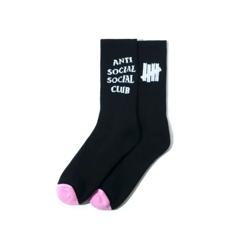 Fetish Black Socks sold by Anti Social Social Club