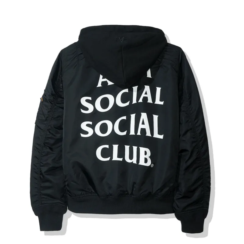 Angela Black MA1 made by Anti Social Social Club