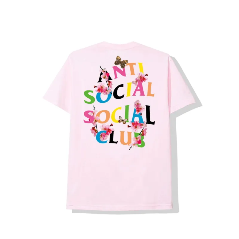 Frantic Pink Tee sold by Anti Social Social Club