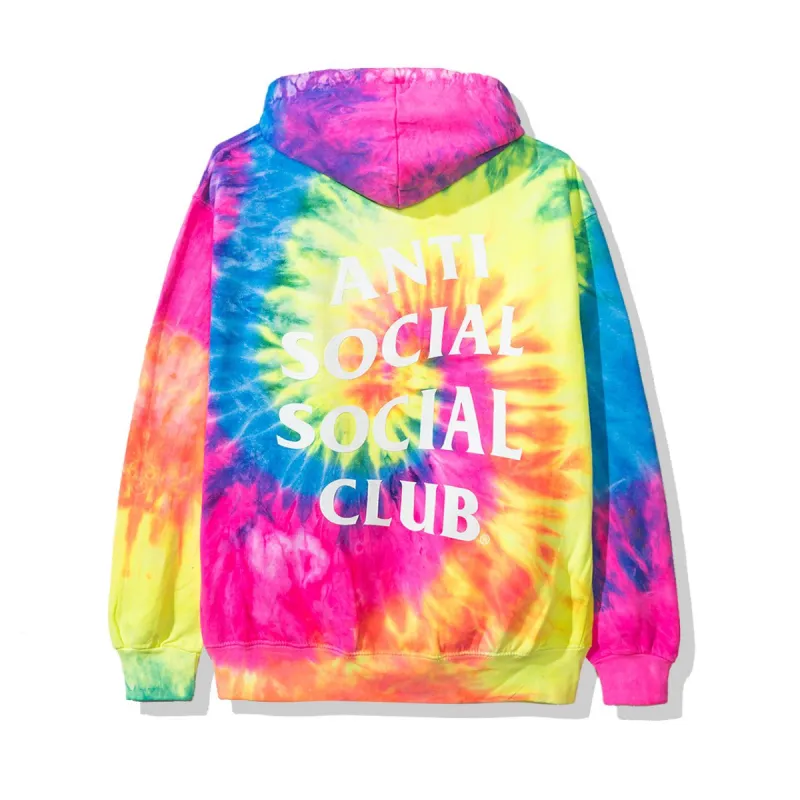 Laguna Rainbow Tie Dye Hoodie sold by Anti Social Social Club