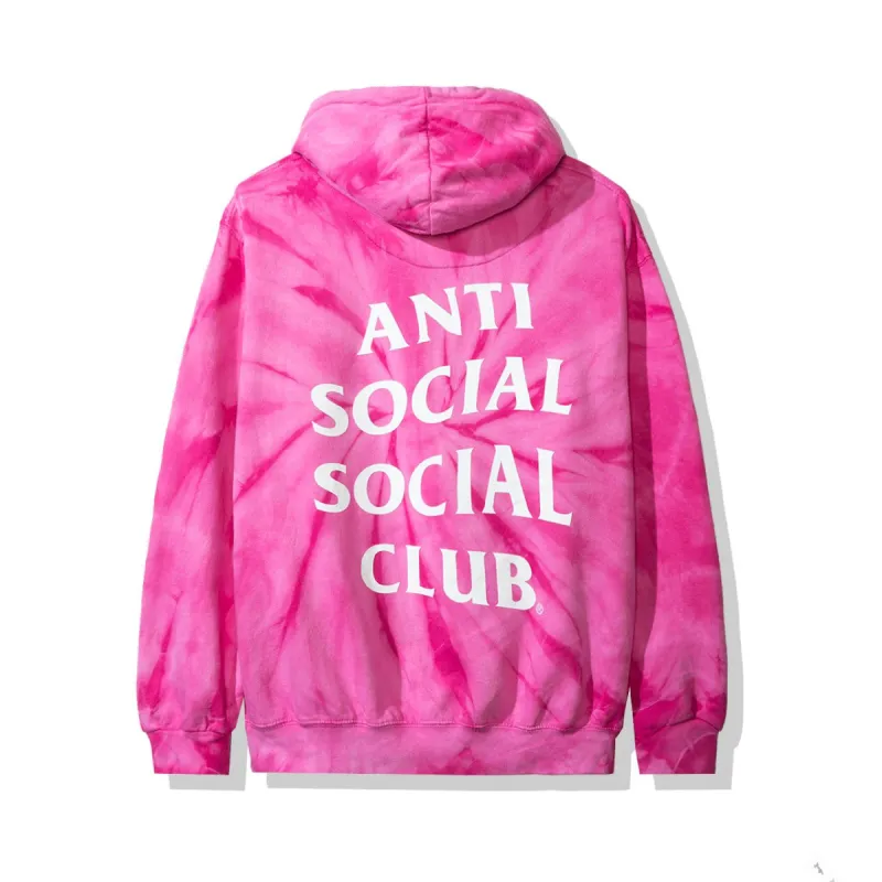 Laguna Pink Tie Dye Hoodie sold by Anti Social Social Club