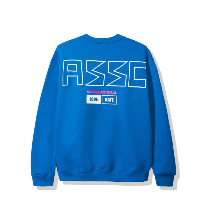 300ZX Blue Crewneck made by Anti Social Social Club