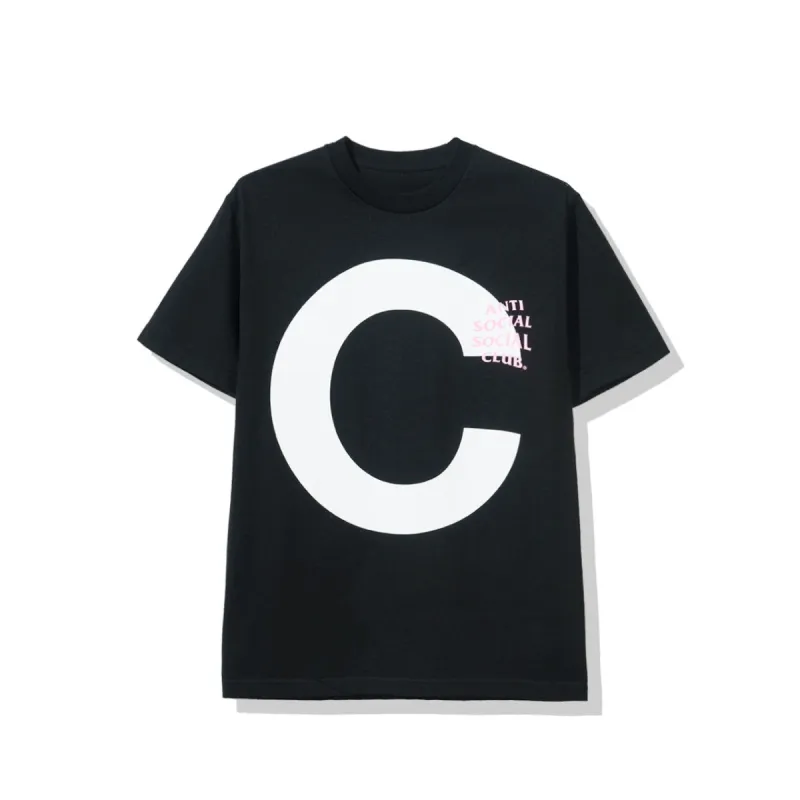 Catchem Black "C" Tee sold by Anti Social Social Club