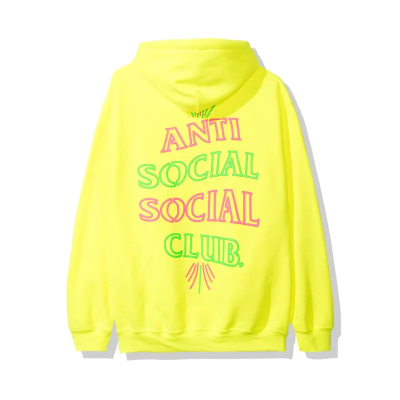 777 Neon Green Hoodie sold by Anti Social Social Club